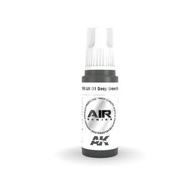 AK Interactive AK11893 IJN D1 Deep Green Black Acrylic Paint 17ml 3rd Generation